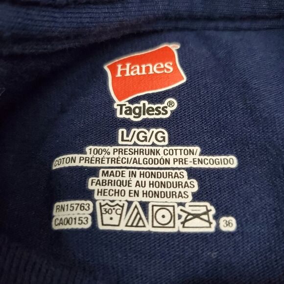 Brotherhood Graphic Tee Shirt Blue Size Large - Picture 3 of 5